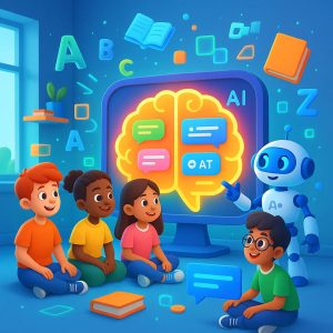 یادگیری ماشین در آموزش زبان خارجی به کودکان | مدرسه هوشمند