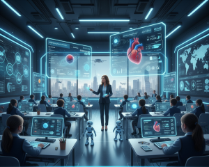 ایجاد کلاس‌های درسی پویا با هوش مصنوعی در مدارس هوشمند